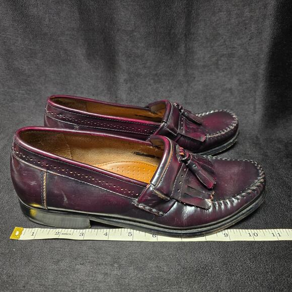 G.H. Bass & Co. Burgundy Cordovan Penny Loafer Dress Shoes main image 2